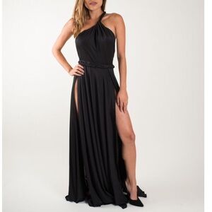 Elegant Black Maxi Dress